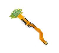 1pcs Microphone Jake board with Flex Cable repair parts Compatible with Sony ILCE-7M3 ILCE-7rM3 A7III A7rIII A7M3 A7rM3 Camera (Color : Without Socket)