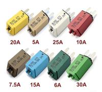1pcs Mini Circuit Breaker Blade Fuse with Automatic Recovery for Cars and Boats 12V/24V Compatible (10A)
