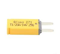 1pcs Mini Circuit Breaker Blade Fuse with Automatic Recovery for Cars and Boats 12V/24V Compatible (20A)