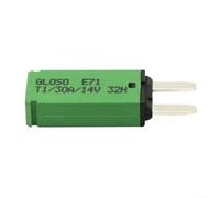 1pcs Mini Circuit Breaker Blade Fuse with Automatic Recovery for Cars and Boats 12V/24V Compatible (30A)