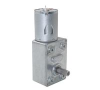 1pcs Mini Reducer Motor DC 6V 12V 24V 2/10R/40R/66/160 Slow Speed Large Torque Micro 370 Electric Turbo Worm Gear Motor(90,12V)