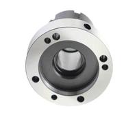 1pcs Mini Spindle Flange Lathe Chuck ER16 ER25 ER32 ER40 ER50 - Four Axis Cartridge Collet Fixture for Tools Accessories(ER32-D100(7Holes))