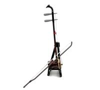 1Pcs Miniature Chinese Erhu Model With Support And Case Mini Musical Instrument Mini Musical ornaments (Size : 10cm (no erhu skin))