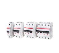 1pcs Miniature Circuit Breaker S200 1P 1P+N 2P 3P 4P TYPE C 1A 2A 3A 4A 6A 10A 16A 20A 25A 32A 40A 50A 63A(2P,32A)