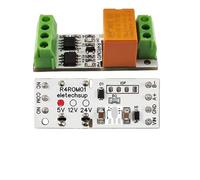 1PCS Modbus Rtu Remote IO 110V 120V 220V Small Electronic Switch 3A Size & Low Noise 5V 12V 24V RS485 Relay Board(DC 5V)