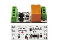 1PCS Modbus Rtu Remote IO 110V 120V 220V Small Electronic Switch 3A Size & Low Noise 5V 12V 24V RS485 Relay Board(DC 12V)