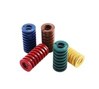 1PCS Mold Die Spring 20x10xL Spiral Stamping Loading Compression Mould Springs Outer Diameter=20mm Length=20-200mm(25mm,Red)