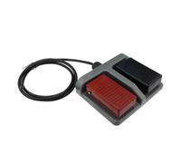 1pcs Momentary Foot Switch Infinity Double Pedal Duplex Two-way Tumbler 3A/220VAC 2m wire Controls Switches