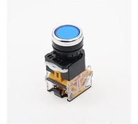 1Pcs Momentary/Latching Push Button Switch 22mm LA38-11 LA38-11BN (Color : 1, Size : Latching)(2,Latching)