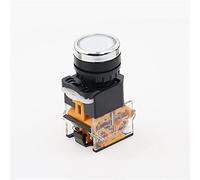 1Pcs Momentary/Latching Push Button Switch 22mm LA38-11 LA38-11BN (Color : 1, Size : Latching)(5,Momentary)