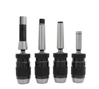 1pcs Morse Cone MT1 MT2 MT3 MT4 C6 C8 C12 C16 C18 R8 Tool Handle B10 B12 B16 B18 B22 Chuck CNC Self Tighten Chuck(C12-B10 (0.6-6))
