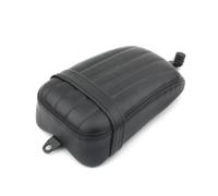 1pcs Motorcycle Black Leather Rear Seat Pillion Passenger Cushions For So&ftail Street Bob 2018-2024 FXBB Cover Seat Back Cover Fairing