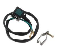 1pcs Motorcycle Engine Start Stop Switch ON OFF Kill Switch Compatible With Most Bikes(Green A)