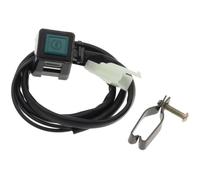 1pcs Motorcycle Engine Start Stop Switch ON OFF Kill Switch Compatible With Most Bikes(Green B)