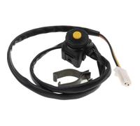1pcs Motorcycle Engine Start Stop Switch ON OFF Kill Switch Compatible With Most Bikes(Yellow E)