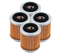 1pcs Motorcycle Oil Filter TTR250 250F 400F 426F YZ250F YZ400F 350 400 250 450 660(4 pcs-yellow)