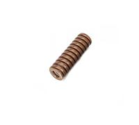1Pcs Mould Die Spring Spiral Stamping Compression Springs OD 6mm ID 3mm L20-300mm D 0.7 To 1.2mm(L 65mm,Brown (1Pcs))