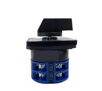 1PCS Mounted 32A 660V Dual Power Circuit Control Selector LW26-32/2 Two Poles Silver Contact Rotary Cam Switch(1234)