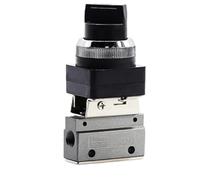 1PCS MOV-01 MOV-02 MOV-03 MOV-03A Pneumatic Two-Position Three-Way One in One Out Mechanical Valve Directional Valves(MOV-01)