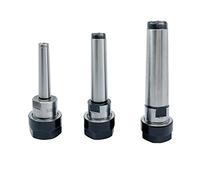 1pcs MT1 MT2 MT3 ER20 Morse Taper with 13pcs High Precision ER16 1-13MM Spring Collet High Carbon Steel CNC Tool Holder clamp for CNC Lathe Milling(Yellow,MT2-ER20 13PCS ER20)