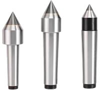 1PCS MT1 MT2 MT3 MT4 MT5 MT6 Alloy Centering Tailstock Thimble - High Precision Fixation Center Tool with Carbide Tip(MT3-F130)