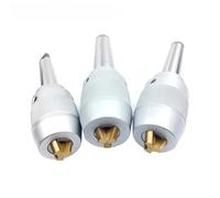 1PCS MT2 MT3 MT4 APU13 APU16 Tool Holder Mt APU Series 0.05 Precision CNC Integrated Self-Tightening Lathe Tools Holder(Silver Gold Claw,MTA2-APU13)