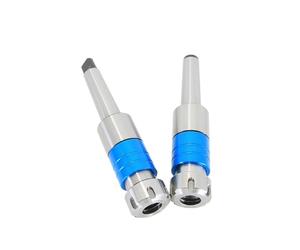 1pcs MT2 MT3 MT4 Floating Tap Holder - Retractable Tapping Tool Holder for CNC Lathe, Compatible with ER20 ER25 ER32 Collets(MTA3-VER20)