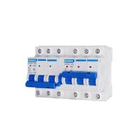 1PCS MTS 3P+3P Dual Power Manual Transfer Switch Interlock Circuit Breaker 400V AC 6A-63A 50/60HZ ATS Dain Rail(25v)