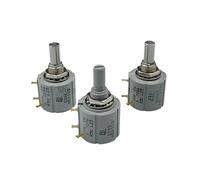 1PCS Multi-Coil Wire Wound Potentiometer S7286 R1K R2K R5K R10K L.25 Ten-Turn CCW CW S 7276 R1K 2K 5K 10K 20K 50K 100K 100R 500R(500R)