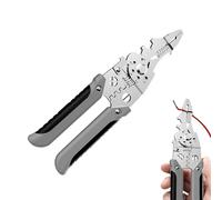 1Pcs Multifunctional Wire Stripper Tool Stainless Steels Pliers Electrical Pliers Multipurpose Wire Pliers Electrical Wire Strippers Practical Electricians Cable Stripper Wire Cutters