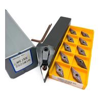 1pcs MVJNR1616K16 MVJNR2020K16 MVJNR2525M16 Indexable Carbide Turning Tool Holder External Turning Tool + 10pcs VNMG Carbide Inserts(MVJNR2525M16,VNMG160404 VP15TF)