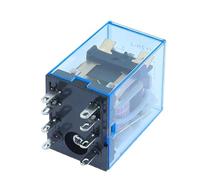1pcs MY2P HH52P MY2NJ Relay Coil General Micro Mini Electromagnetic Relay Switch with LED 110V 220V 380V 12V 24V 36V(DC 220V)