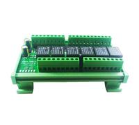 1PCS N4I6N06 Analog Digital Mixed Remote IO Module RS485 Modbus RTU Dry Contact Relay Board 6AI-4DI-6DO DC 12V 24V 4-20MA(DC 12V With Box)