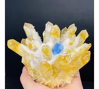 1Pcs Natural Ghost Phantom Quartz Crystal Cluster Rock Stones and Crystals Specimen Home Deco