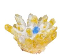 1Pcs Natural Ghost Phantom Quartz Crystal Cluster Rock Stones and Crystals Specimen Home Deco
