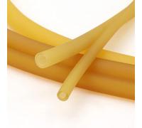 1pcs Nature Latex Rubber Hoses - High Resilient Elastic Surgical Healthcare Applications Tube (ID 1.8-12Mm) - Customizable(1M X 3Metersm x 6mm)