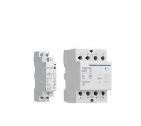 1PCS NCH8 household AC contactor small single-phase guide rail AC contactor two normally open normally closed contactor(NCH8-40/20220/230V 2groupsnormallyopen40A)