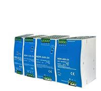 1pcs NDR-75W 120W 240W 480W 12V 24V 48V Switching Power Supply Industrial DIN Rail AC/DC Single Output Power Transformer(NDR-120-48V 2.5A)