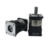 1pcs Nema 17 Planetary Gearbox 4-100:1 Reducer 7-12 Arcmin Spur Gearbox 40mm 100w Servo Motor Reducer DC Motor Stepper(Ratio 5,5mm Input)