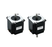 1pcs Nema 23 Stepper Motor 1.2N.m 57HS56mm 171ozin Dual Axle 6.35/8mm Single Axle 6.35mm/8mm Current 3.0A(Dual axle 6.35mm)