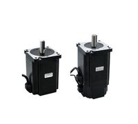 1pcs Nema34 Stepper Motor 86 Flange 86HS118 5.6A 8.5N.m 1214ozin DC Engine With 4 Lead 1500RPM For Computerized Numerical Control Router(No Brake)