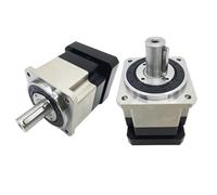 1pcs NemaStepper Motor Gearbox 3:1 10:1 50:1~100:1 Helical Gear 80 90mm Flange Servo Planetary Reducer 12.7 16 19mm Input(Ratio 15,14mm input)