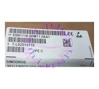 Siemens SIMODRIVE Control Module Siemens 6SN1118-0DM11-0AA1 New In Box Unsealed
