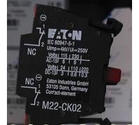 1pcs New EATON M22-CK02 Button switch auxiliary contact Free ship