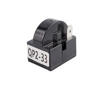 1Pcs New For Refrigerator Fittings Freezer PTC Starter Thermal Protector Relay QP2-12 QP2-22 QP2-33 QP2-15 Plug(D)