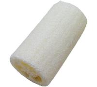 1PCS New Natural Loofah Bath Body Shower Sponge Scrubber Pad Remove Dead Skin Cells Effects Skin Scrubbes(White)