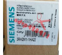 Siemens 3RH2911-1HA22 Snap-On Auxiliary Contact 2NO/2NC 001044