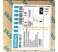 Siemens Circuit Breaker 5SY4101-7 / 5SY4 101-7 - 1-Pole C, 1A, 230/400V, 10kA - New