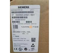 1PCS NEW SIEMENS INVERTER 6SE6420-2AB21-1BA1 6SE6 420-2AB21-1BA1 1.1KW