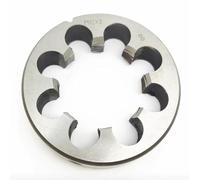 1PCS Non-Adjustable Round Dies Alloy Steel M11M12M13M14M15M16M17M18 X1 1.5 0.75 0.5 0.35 1.75 1.25 2 Screw Threading Die(M11X1.5)
